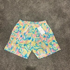 Kenny Flowers Pastel Wave Swim Trunks